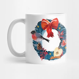 Holiday Wreath Mug